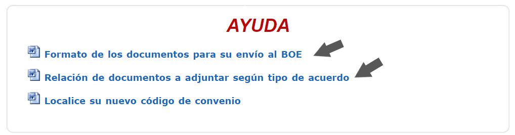 ayuda Registro en el REGCON del Plan de Igualdad 1
