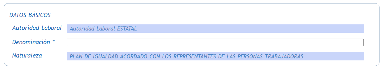 nombre registro del plan de igualdad