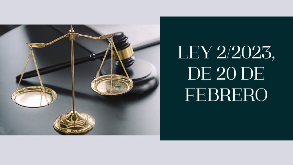 LEY 2/2023
